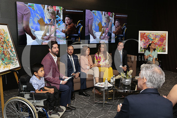 Emilio Duarte, Hugo Ramirez, Adrián Lozano, Lily Navarro, Alexandra Castro, Ernesto Lopez Clariond y Sele Lugo 2
