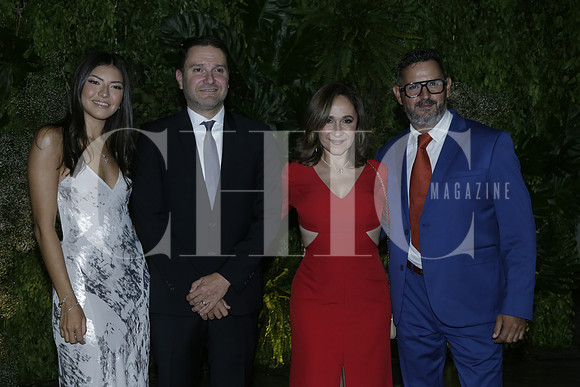Pamela Villarreal, Marcelo Villarreal, Diana Villarreal y Jorge Castro