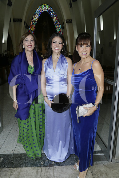Viola Derbez de Hernandez, Víctoria Derbez y Yolanda Lobo de Derbez