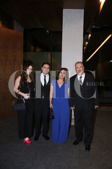 Natalia Salazar, Amado Salazar, Blanca Salazar y Humberto Salazar