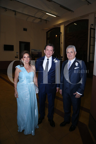Claudia Dabdoub de Guerrero, Luis Guerrero y César Cantú 1