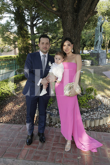 César Cantú, Blanca Guerra y César Emilio Cantú (2)