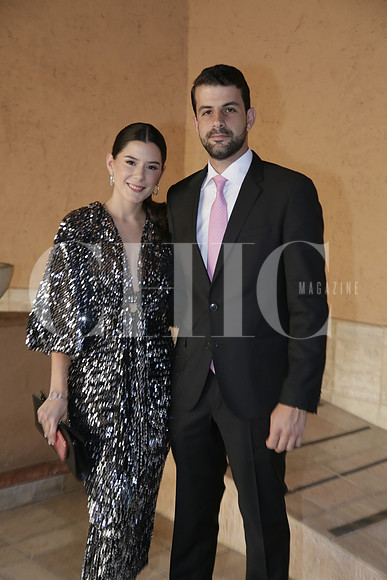 Katia Solis y  José Hasbun