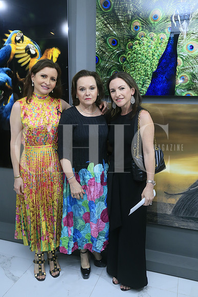 Cordelia Elizondo de Prestamo, Blanca Jiménez y Lucia Elizondo