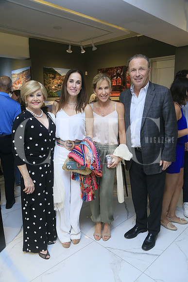 Mónica Sada de Iriondo, Any Garza de Treviño, Melissa Garza y René Treviño