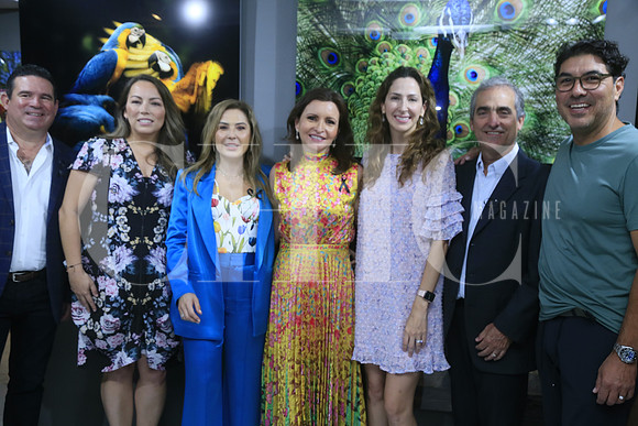 Rodolfo Piñeiro, Daniela Benavides, Cytnhia Villarreal de González, Cordelia Elizondo de Prestamo Silvia de Belden, Ricardo Rodríguez y Jorge Martíne