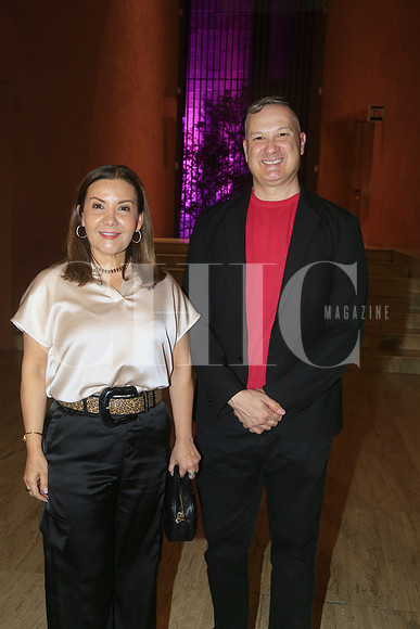 Rosy Saldaña y César Aristoteles
