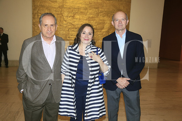 Salvador Alba, Verónica Gonzálz y César Montemayor