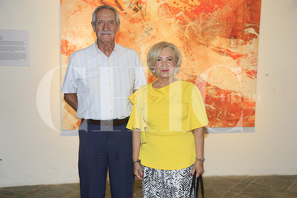 Rafael Bausone y Lupita Siller