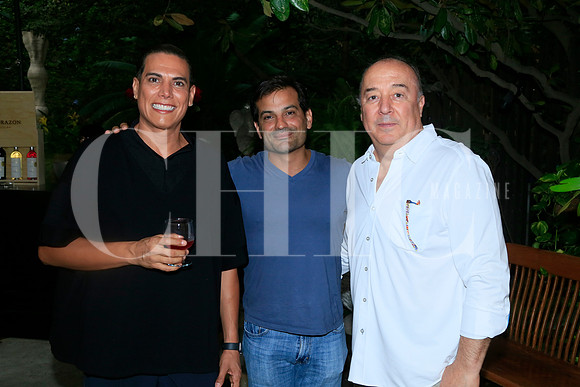 Raúl Salazar, Gerardo Garza y Jesus Drexel