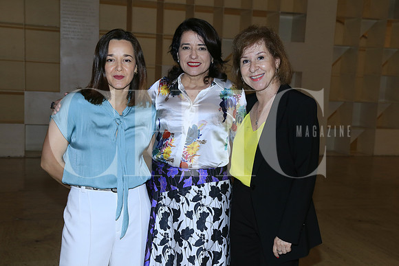 Yolanda Falcón, Tayana Pimentel y Ofelia Navarro