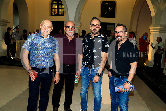 Rodolfo Salazar, Enrique Cantú, Gerardo Barrios y Carlos Barragan