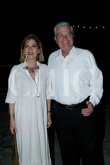 Mina Villarreal de Gustafson y Erick Gustafson