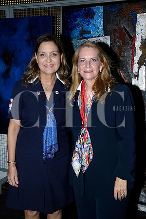 Nelva Ramírez de Garza y Mary Carmen Herrera de De la Torre