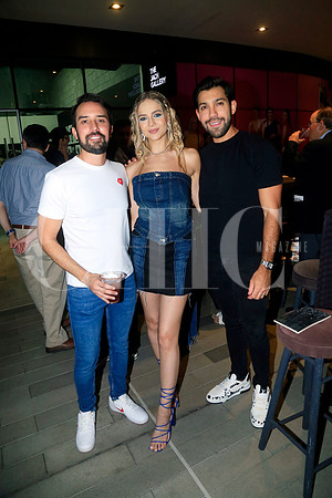 Gonzálo Díaz, Mallory Caballero y Joél Barrera (3)