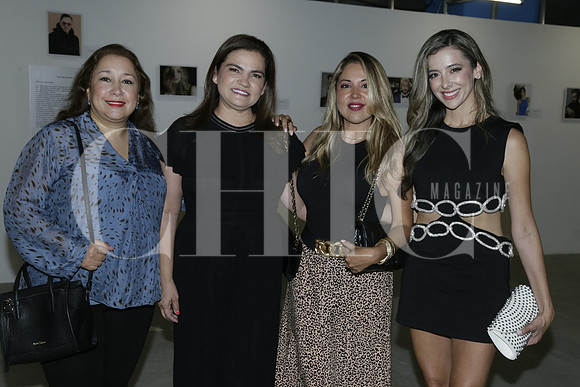 Lucy Taha de Fernández, Sandra Medina, Elo Cepeda y Rebeca Martínez