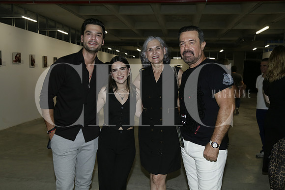 Ramses Aleman , Fernanda Urdatilleta, Marisela Cheretti y Miguel Alemán