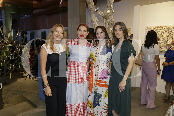 Cristina Celada de Garza, Silvia Torres Alejandra del Real y Catalina Zambrano