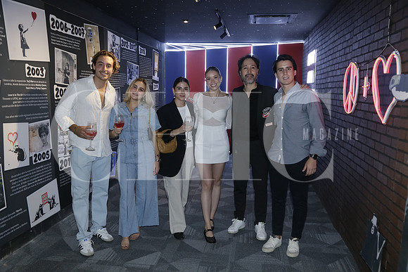 (organizadores) Emiliano Garza, Zulma Vizcaino, Lorenza Garza, Isabel Gallegos, Alejandro Campbell y Emiliano Pérez Sandi