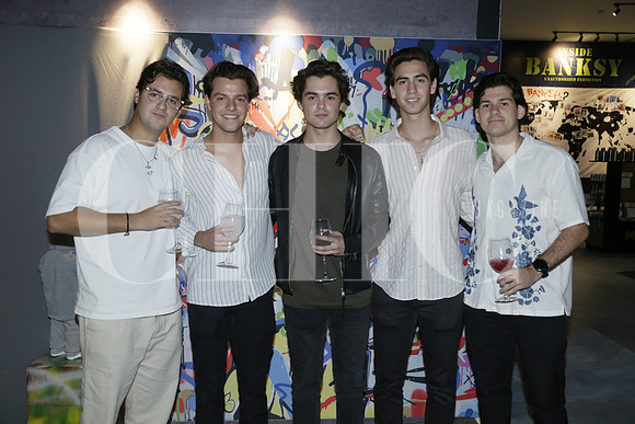 Eduardo González, Germán Sarmiento, Pedro García, Juan Pablo Hernández y Santiago Canale