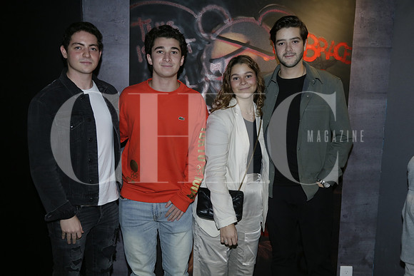 Juan Pablo Abugaber, Eduardo Reed, Julia Muñoz y Andrés Suárez