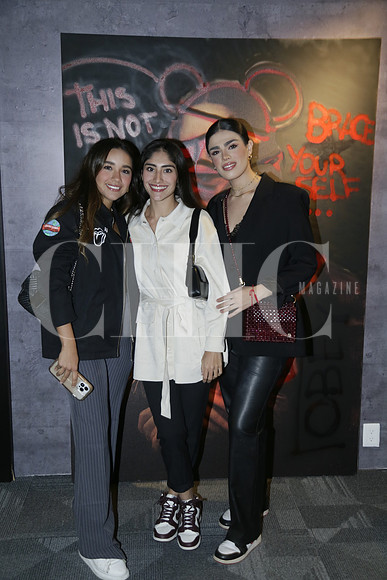 Paulina López, Sofia Lozano y Davia Álvarez
