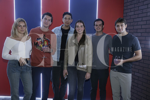Sofia García, Diego Antillón, Raúl González Ximena González, Pablo Castañeda y Santiago Guerra