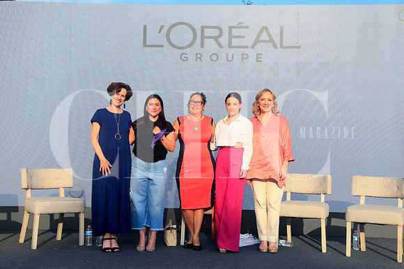 Denise Dresser, Olimpia Coral Melo, Graciela Tiburcio,Yara Cavazos y Sofia Segovia