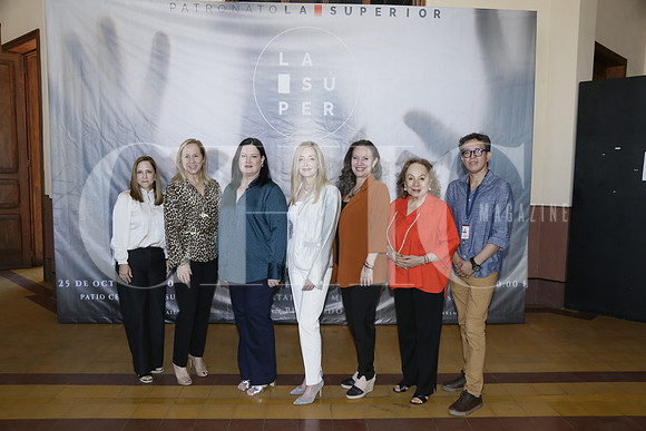 Lorenza Herrera, Elisa Sada de Fernández, Martha García de Barragán, Bárbara Herrera de Garza, Diana Mayra Farías, Aurora Cantú de Cagnasso y Alejandor Padilla  (4)