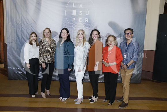Lorenza Herrera, Elisa Sada de Fernández, Martha García de Barragán, Bárbara Herrera de Garza, Diana Mayra Farías, Aurora Cantú de Cagnasso y Alejandor Padilla  (7)