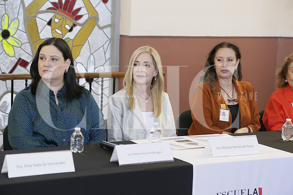 Martha García de Barragán, Bárbara Herrera de Garza y Diana Mayra Farías