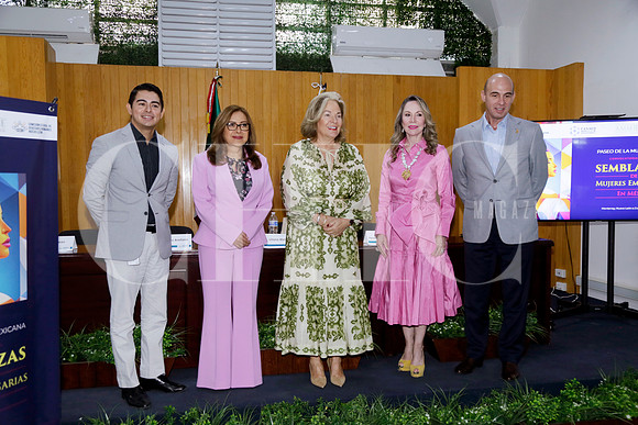 Pablo Rojas, Susana Méndez, Liliana Melo de Sada, Fernando Canales y Sonia Garza (5)