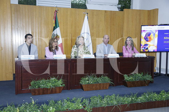 Pablo Rojas, Susana Méndez, Liliana Melo de Sada, Fernando Canales y Sonia Garza