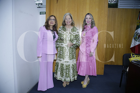 Susana Méndez, Liliana Melo de Sada y Sonia Garza