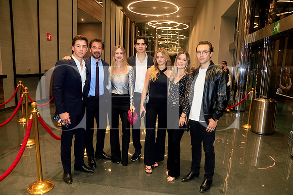 David Garza, Eudelio Garza, Catalina Santos, Joaquin Garza, Mariana Llaguno, Milena Garza y Roberto Clariond