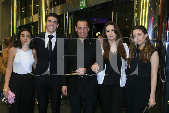 Marisol Garza, Juan Diego Paéz, Adrián Paéz, Maca Romo de Paéz y Maca Paéz