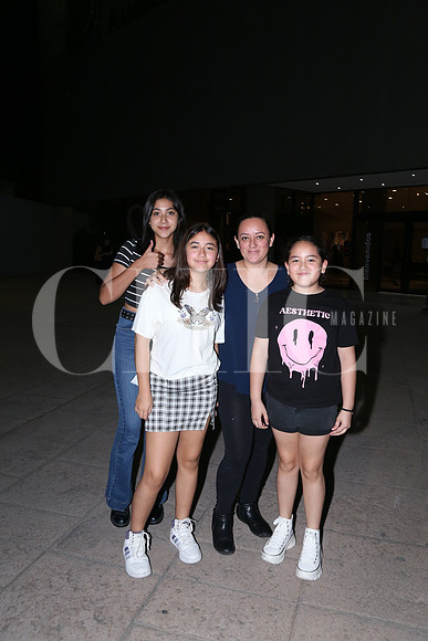 Mariely Martínez, Angelica Álvarez, Angelica Mendoza y María Alvarez