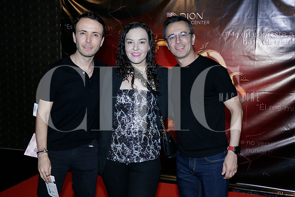 Luis Carranza, María González y Julián Cantú