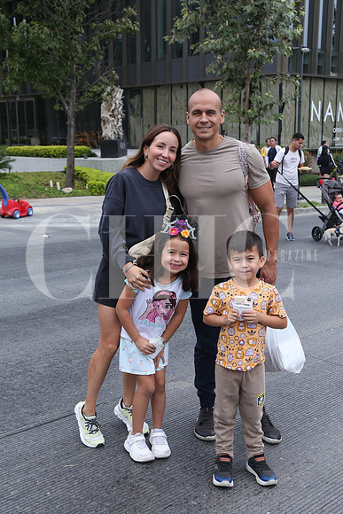 Lily Cardenas, Arturo Zenil, Sofi Zenil y Arturo Zenil