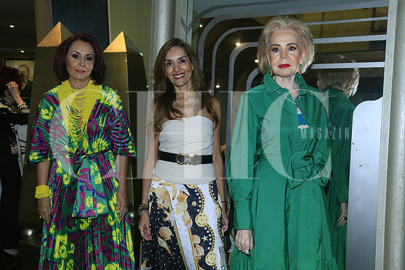 Amalia Lozano de Maiz, Olga mejia y Aló Flores