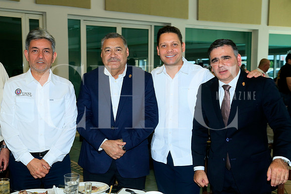 Juan Paura, Santos Guzmán, Jesus Galeana  y Mario Garza