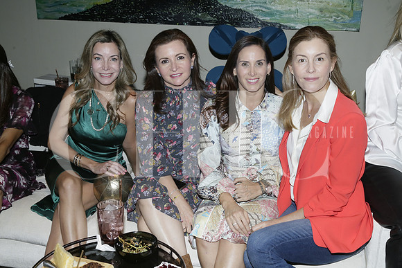 Magala Martínez, Cordelia Elizondo de Prestamo, Claudia Sada de Costa y Carmelita de la Garza Evia de Backhoff