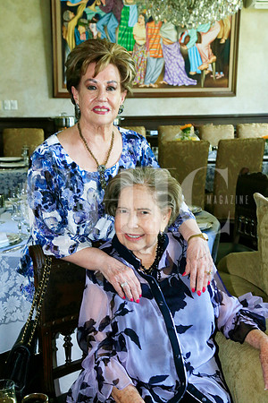 Graciela de Tancredi y Norma Treviño de Garza Ponce