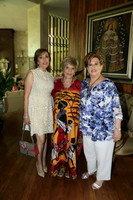 María Esther Assad de Bichara, Rosy Cabrera y Graciela Flores de Tancredi