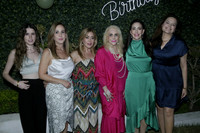 Andrea Cueva, Vilma Salas de Guzmán, Jessica Salas, Tey González de Salas, Tey Salas y Viri Medrano de Salas