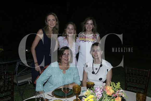 Karen Elizalde, Cynthia Ochoa, Ivonne Dávila, Laura Arredondo de Zambrano y Manola Gutíerrez