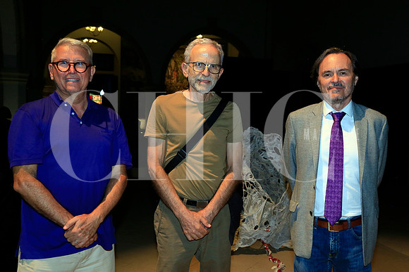Alberto Varga, Roberto Ortiz y José Javier Villarreal