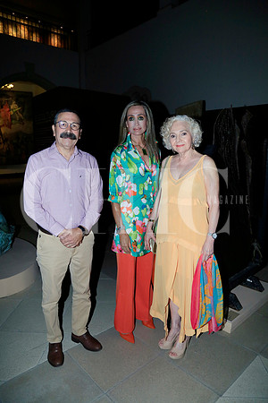 Sergio Galán, Alexandra Castro y Yolanda Garza