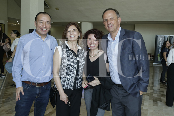 Alejandro Olivera, Luz Vanzulli, Diana Betancourt y Daniel Moska