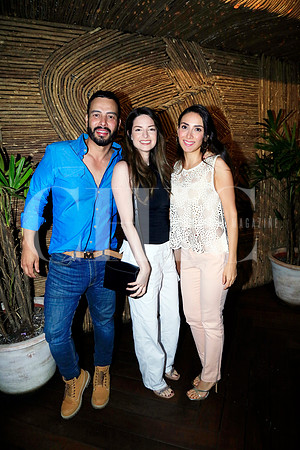 Alberto Miranda, Giancarla Serna y Carolina Anet Flores